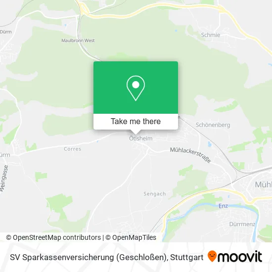 Карта SV Sparkassenversicherung (Geschloßen)