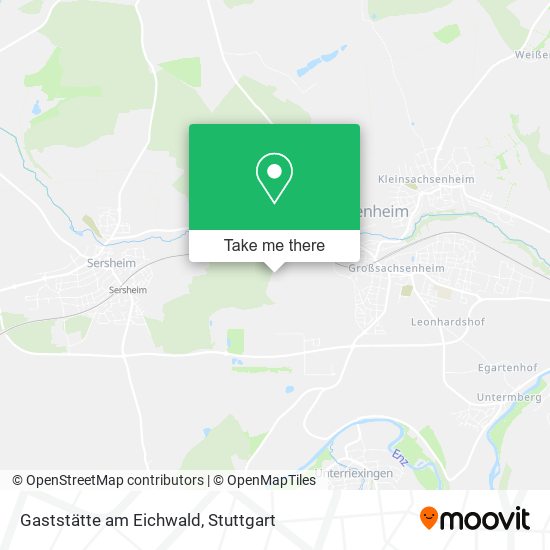 Gaststätte am Eichwald map