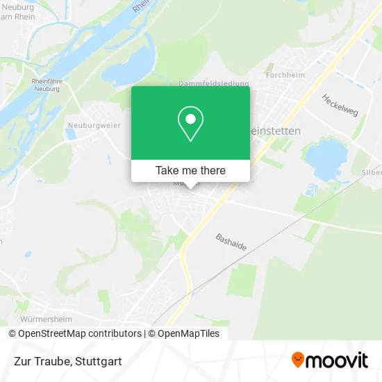 Карта Zur Traube