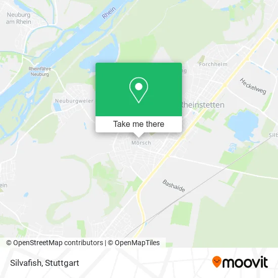 Silvafish map