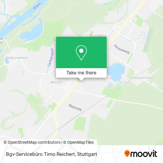 Карта Bgv-Servicebüro Timo Reichert