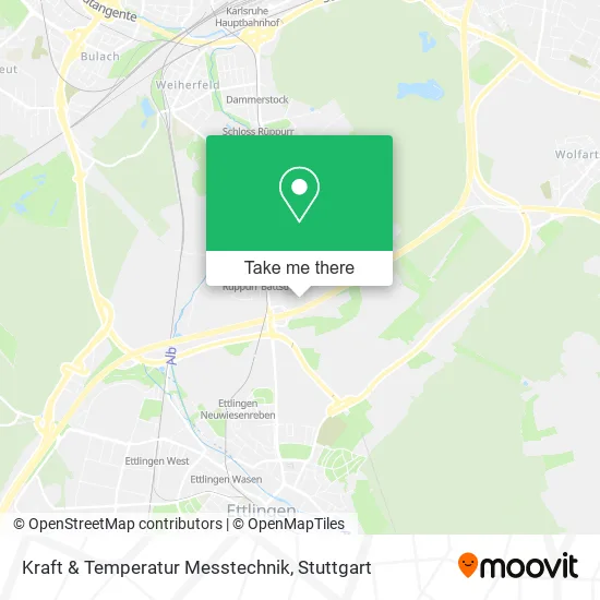 Карта Kraft & Temperatur Messtechnik
