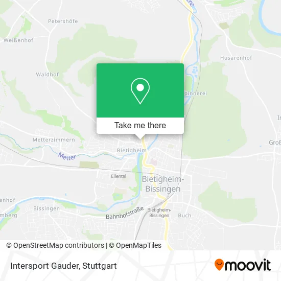 Карта Intersport Gauder