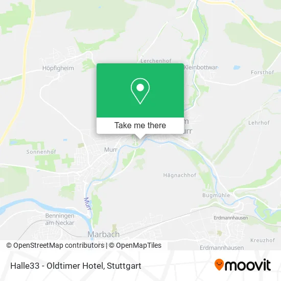 Карта Halle33 - Oldtimer Hotel