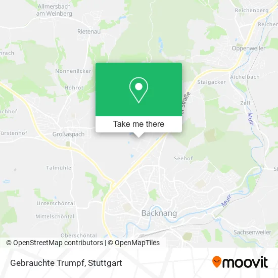 Gebrauchte Trumpf map