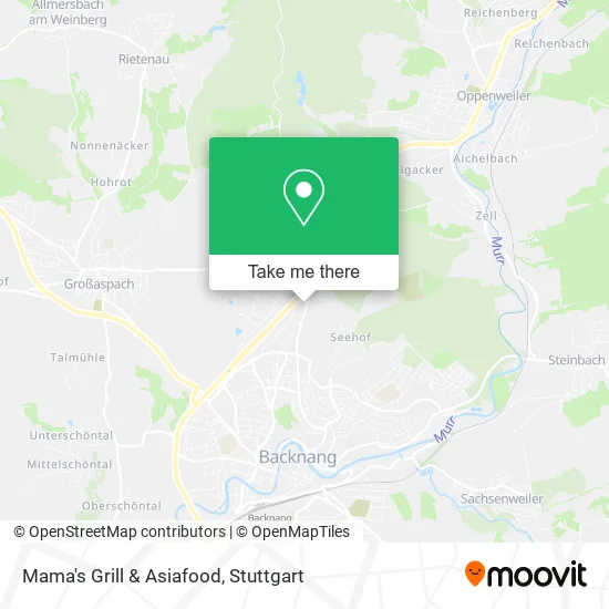 Карта Mama's Grill & Asiafood