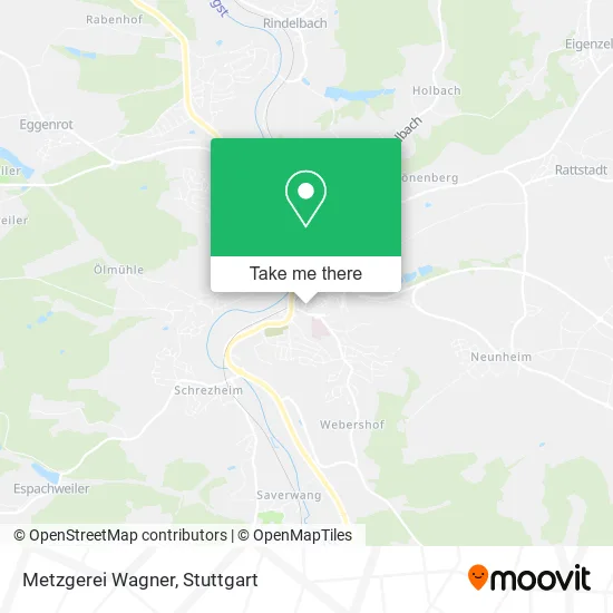 Карта Metzgerei Wagner