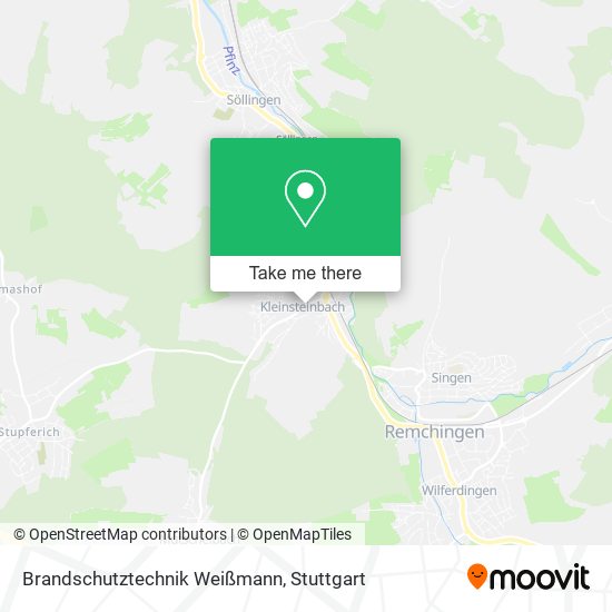 Brandschutztechnik Weißmann map