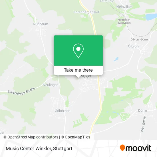 Карта Music Center Winkler