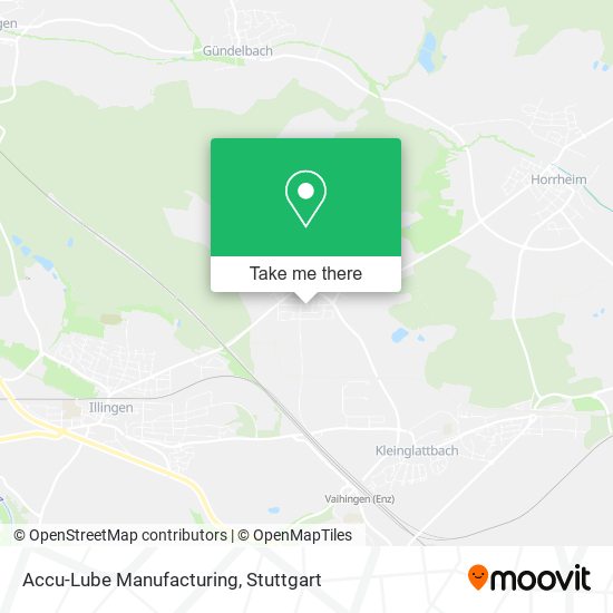 Accu-Lube Manufacturing map