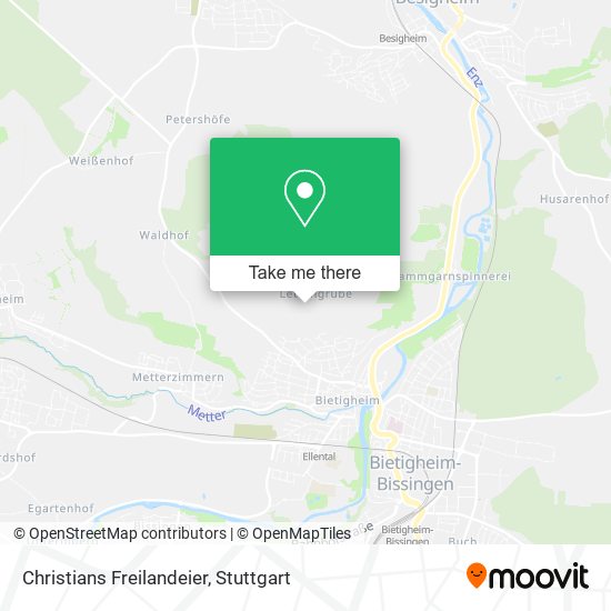 Карта Christians Freilandeier