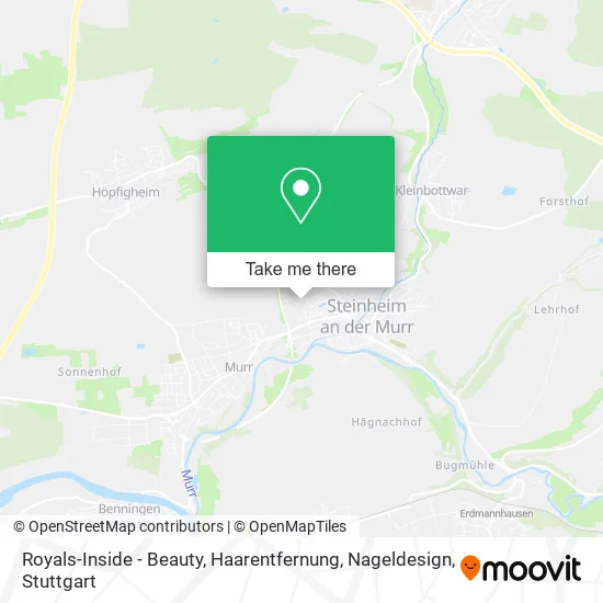 Карта Royals-Inside - Beauty, Haarentfernung, Nageldesign