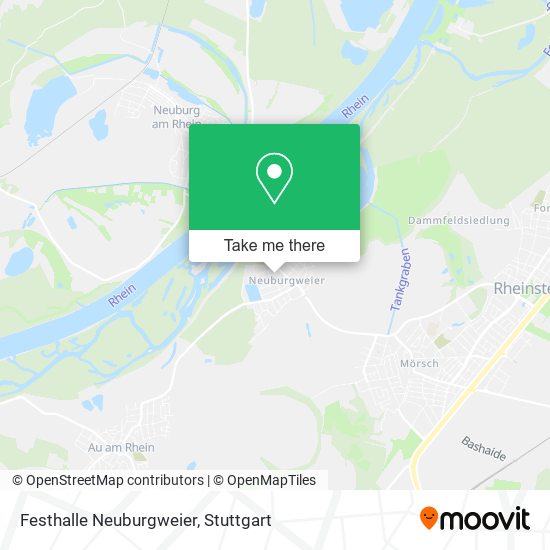 Festhalle Neuburgweier map