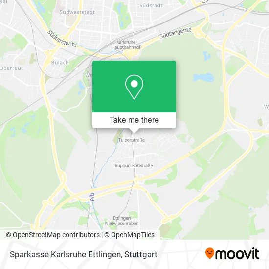 Карта Sparkasse Karlsruhe Ettlingen