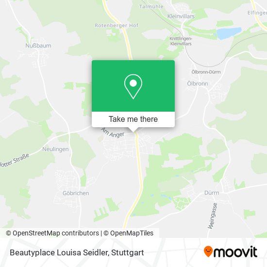 Beautyplace Louisa Seidler map