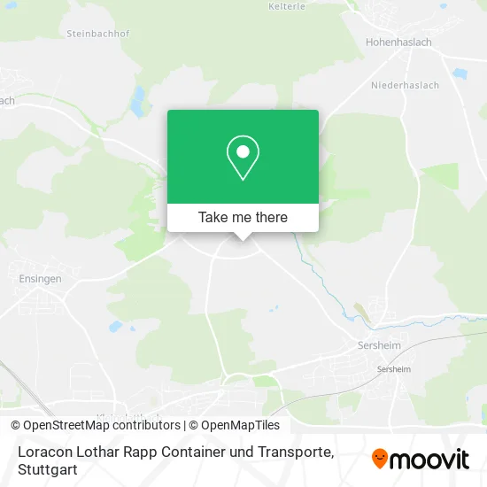 Карта Loracon Lothar Rapp Container und Transporte