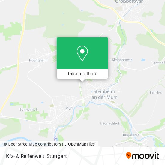 Карта Kfz- & Reifenwelt