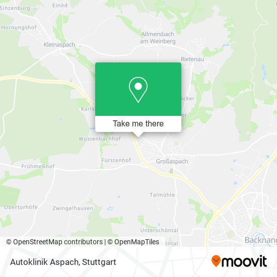 Карта Autoklinik Aspach