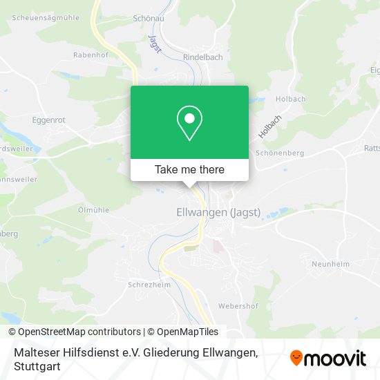 Malteser Hilfsdienst e.V. Gliederung Ellwangen map