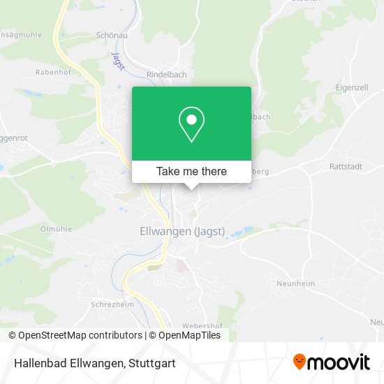 Hallenbad Ellwangen map