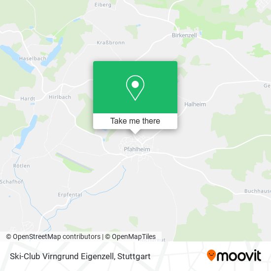 Ski-Club Virngrund Eigenzell map