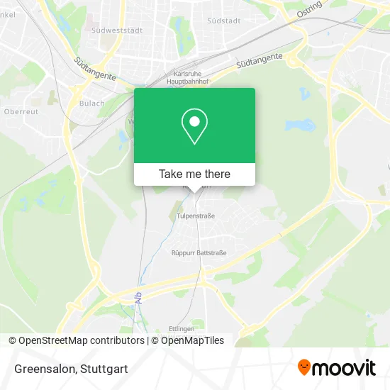 Карта Greensalon