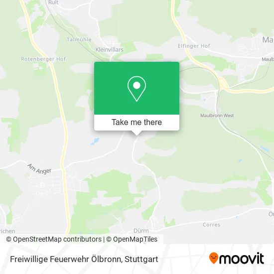 Карта Freiwillige Feuerwehr Ölbronn