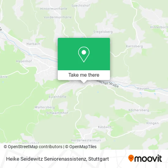 Карта Heike Seidewitz Seniorenassistenz