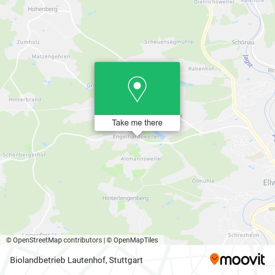 Biolandbetrieb Lautenhof map