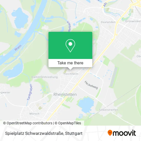 Карта Spielplatz Schwarzwaldstraße