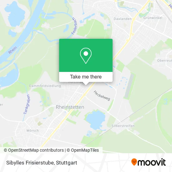 Карта Sibylles Frisierstube