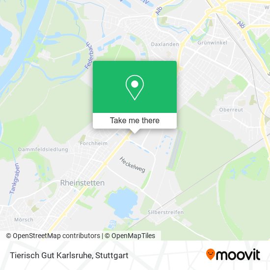 Tierisch Gut Karlsruhe map