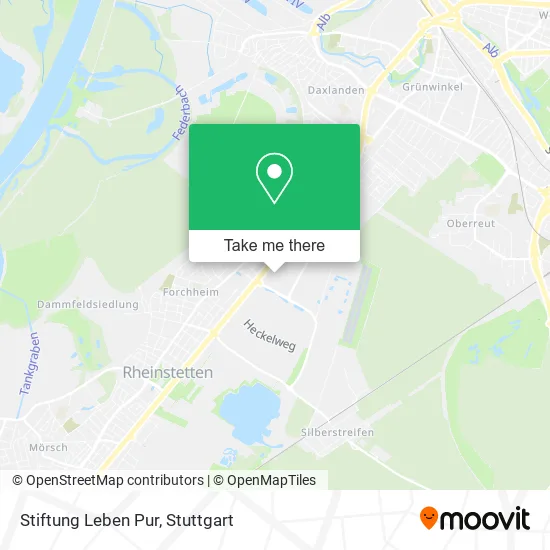 Карта Stiftung Leben Pur