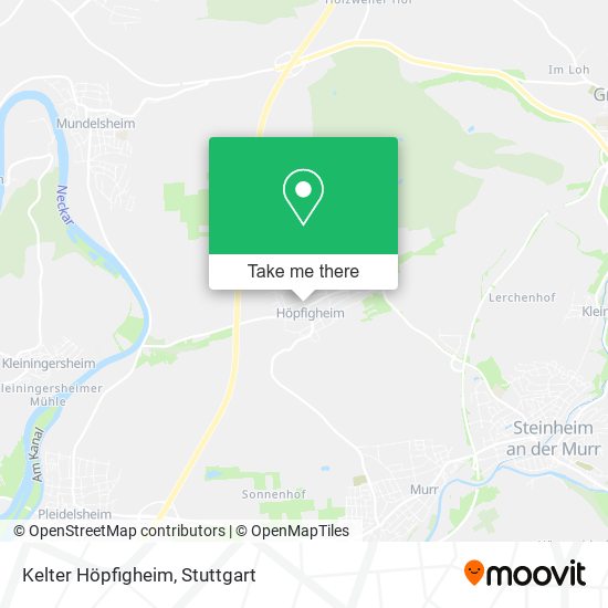 Kelter Höpfigheim map