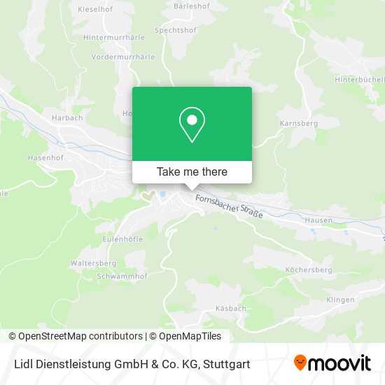 Карта Lidl Dienstleistung GmbH & Co. KG