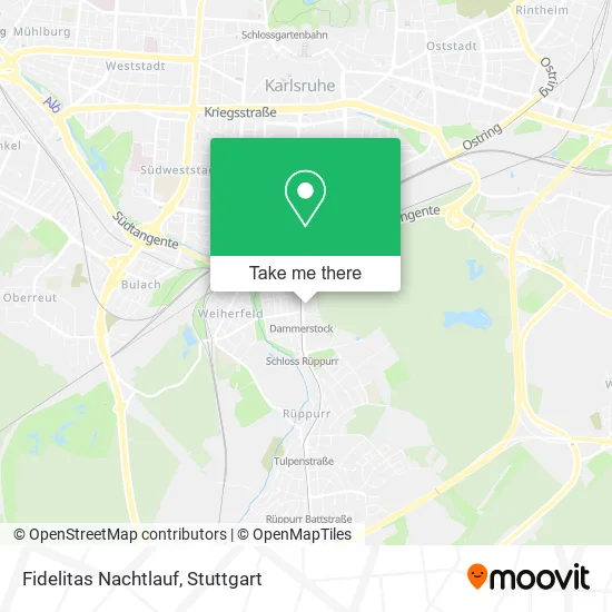 Карта Fidelitas Nachtlauf