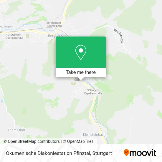 Карта Ökumenische Diakoniestation Pfinztal