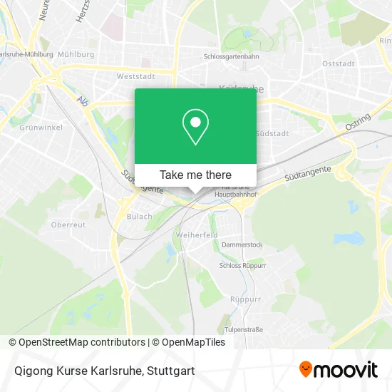 Карта Qigong Kurse Karlsruhe