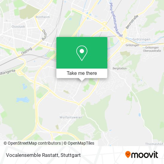 Vocalensemble Rastatt map