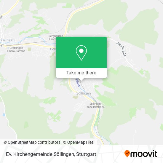 Карта Ev. Kirchengemeinde Söllingen