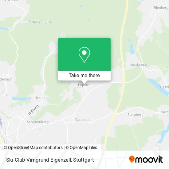 Карта Ski-Club Virngrund Eigenzell