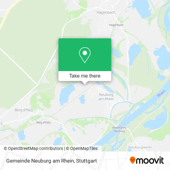Карта Gemeinde Neuburg am Rhein