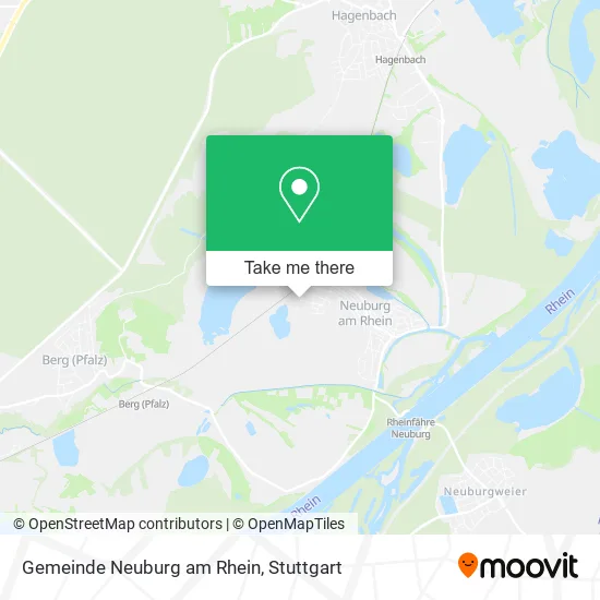 Карта Gemeinde Neuburg am Rhein