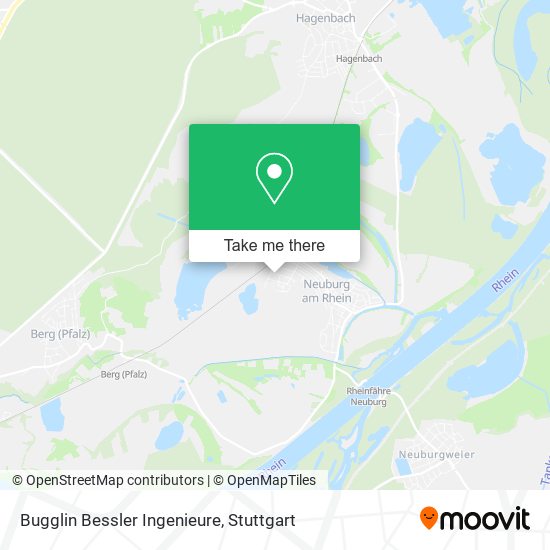 Bugglin Bessler Ingenieure map