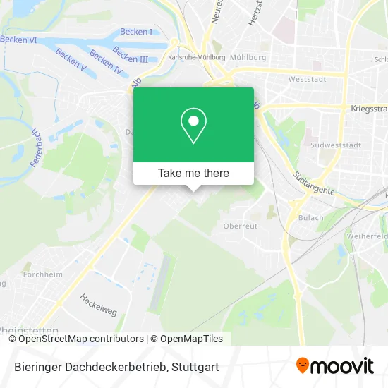 Карта Bieringer Dachdeckerbetrieb