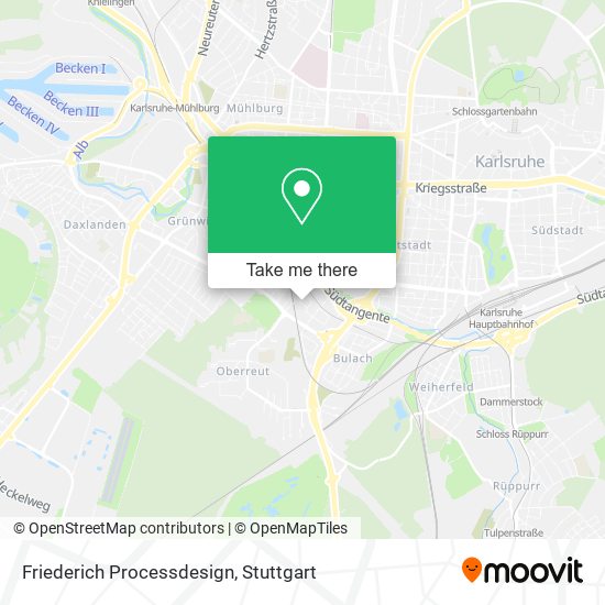 Карта Friederich Processdesign