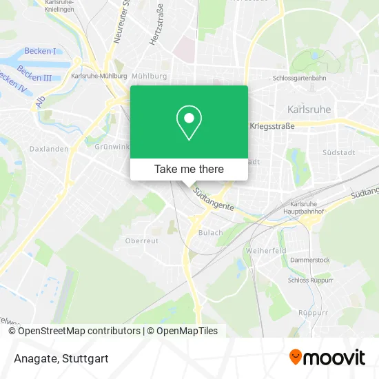 Карта Anagate