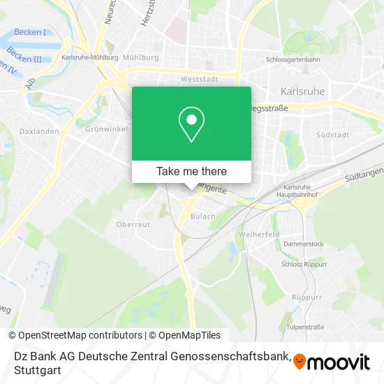 Карта Dz Bank AG Deutsche Zentral Genossenschaftsbank