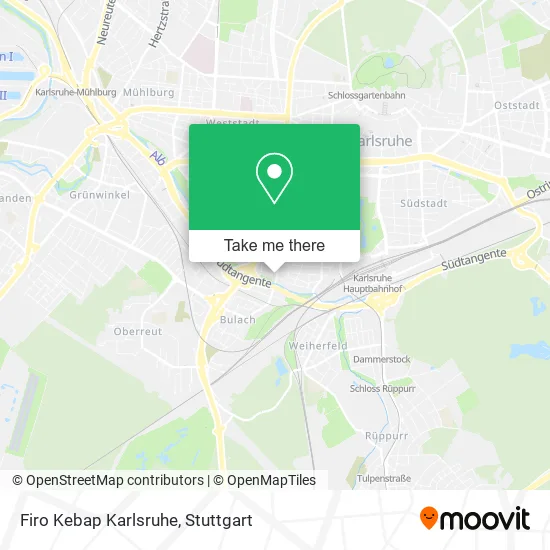 Карта Firo Kebap Karlsruhe