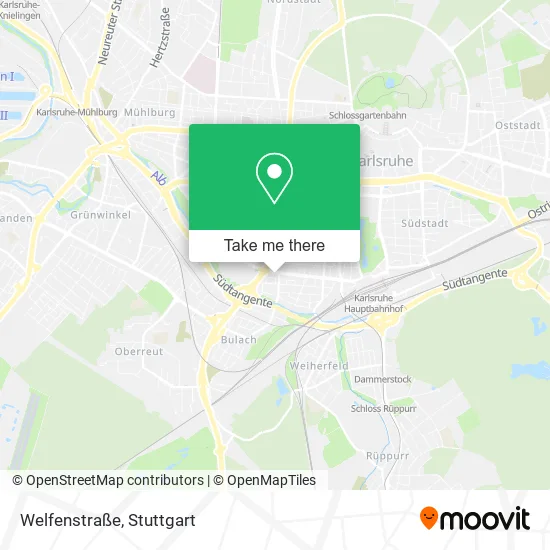 Карта Welfenstraße